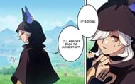 Cyno as he appears in the manga (Image via miHoYo)